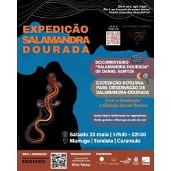 Inscrição -  EXPEDIÇÁO SALAMANDRA DOURADA, MARRUGE  23/05,  17:30  -  22:30